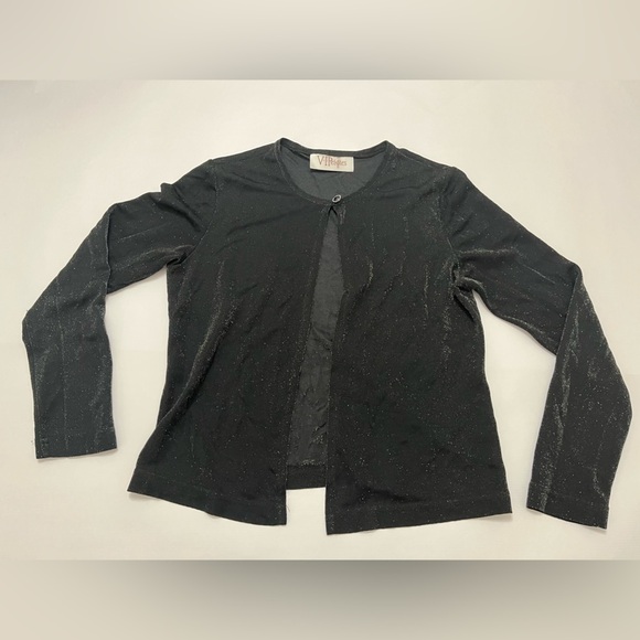 VINTAGE - gorgeous V.I petites 90s/y2k butterfly cardigan - size Small - Picture 12 of 12